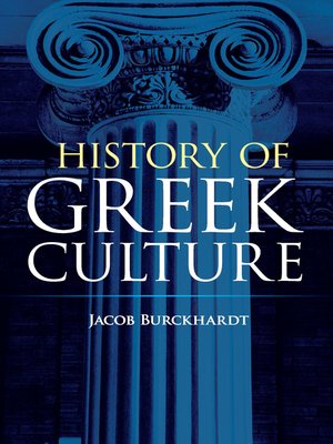 cover image of History of Greek Culture